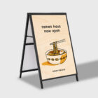 Metal Aframe Signs
