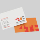 Linen Business Cards