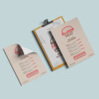 Water Resistant Menus